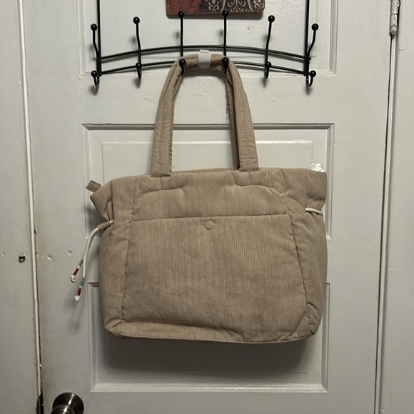 Wildfox Tan Corduroy Tote Bag - Picture 8 of 10